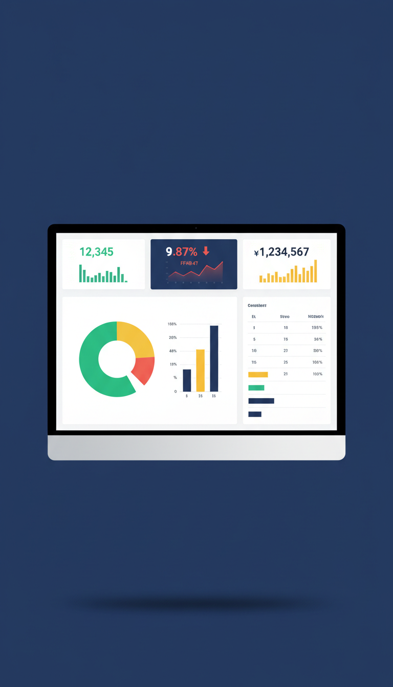 PPC Campaign Dashboard High-Resolution Display